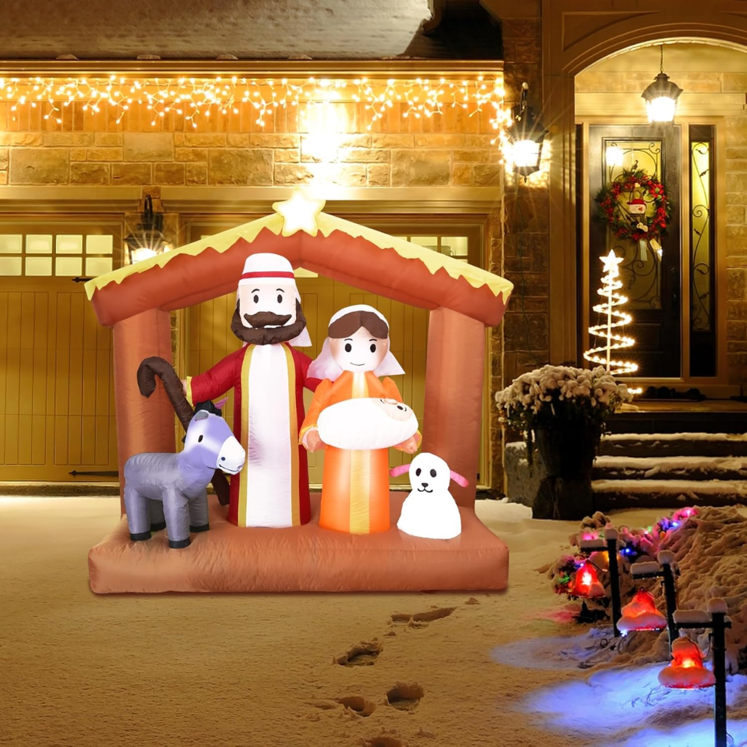 Pereche cu iluminare gonflabilă LED 1,8m