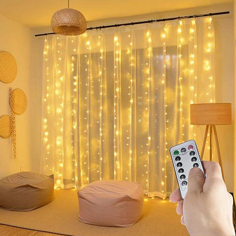 Perdea luminoasă, lumină LED