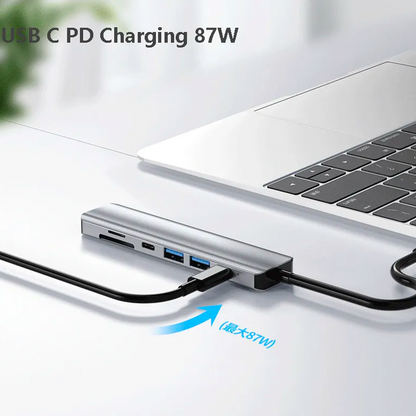 Hub USB multifuncțional 7-în-1