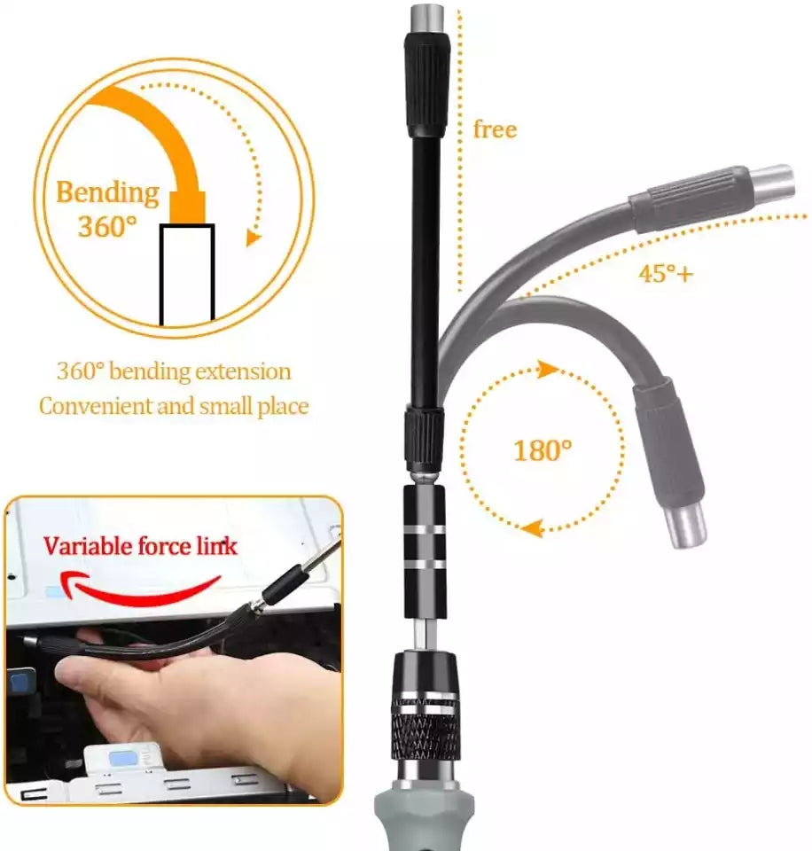115 în 1 set de șurubelnițe și biți
