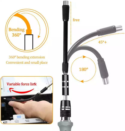 115 în 1 set de șurubelnițe și biți
