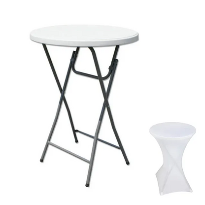 Masă cu bară pliabilă - diametru 80 cm