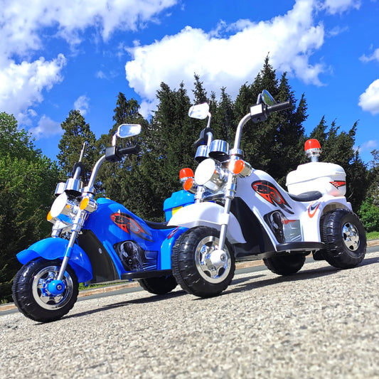 Motocicletă electrică de poliție pentru copii