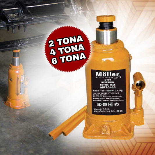 MACARALE HIDRAULICE ORIGINALE MOLLER 2, 4 si 6T