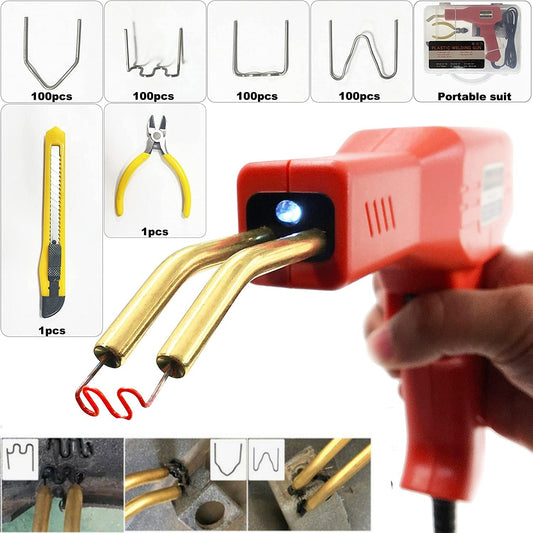 Pistol de sudura plastic - 200 de capse GRATUIT