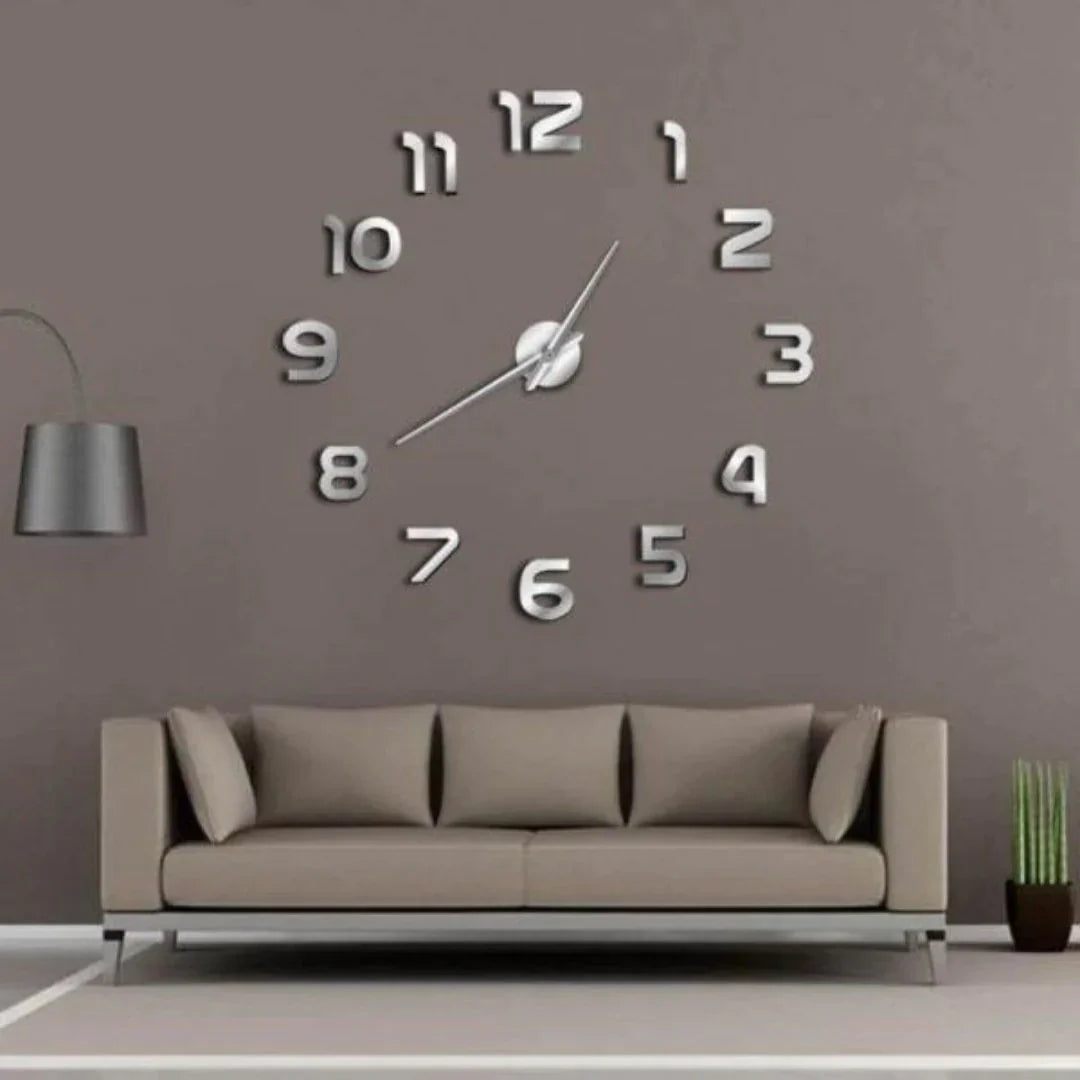 Ceas de perete decorativ 3D