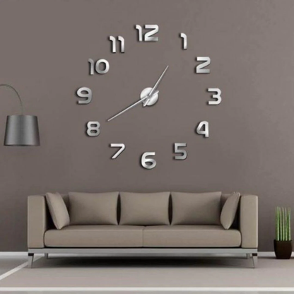 Ceas de perete decorativ 3D