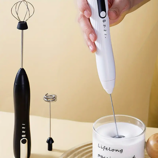 Mixer electric portabil pentru cafea, ouă, lapte și altele