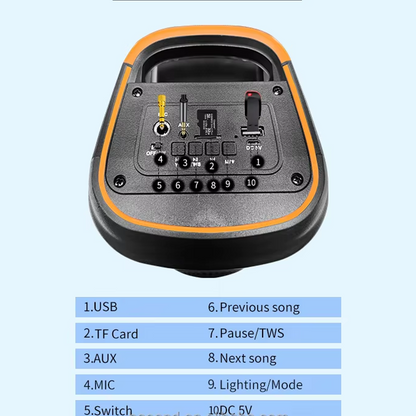 Boxă portabilă Bluetooth ABS-2403