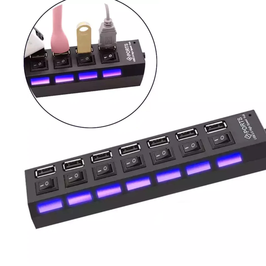 Hub USB cu 7 porturi