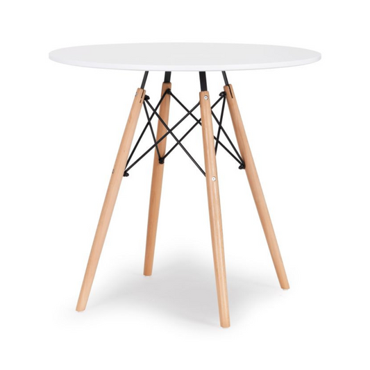 Masa Torino – Rotunda 80 cm (Alb sau Negru)