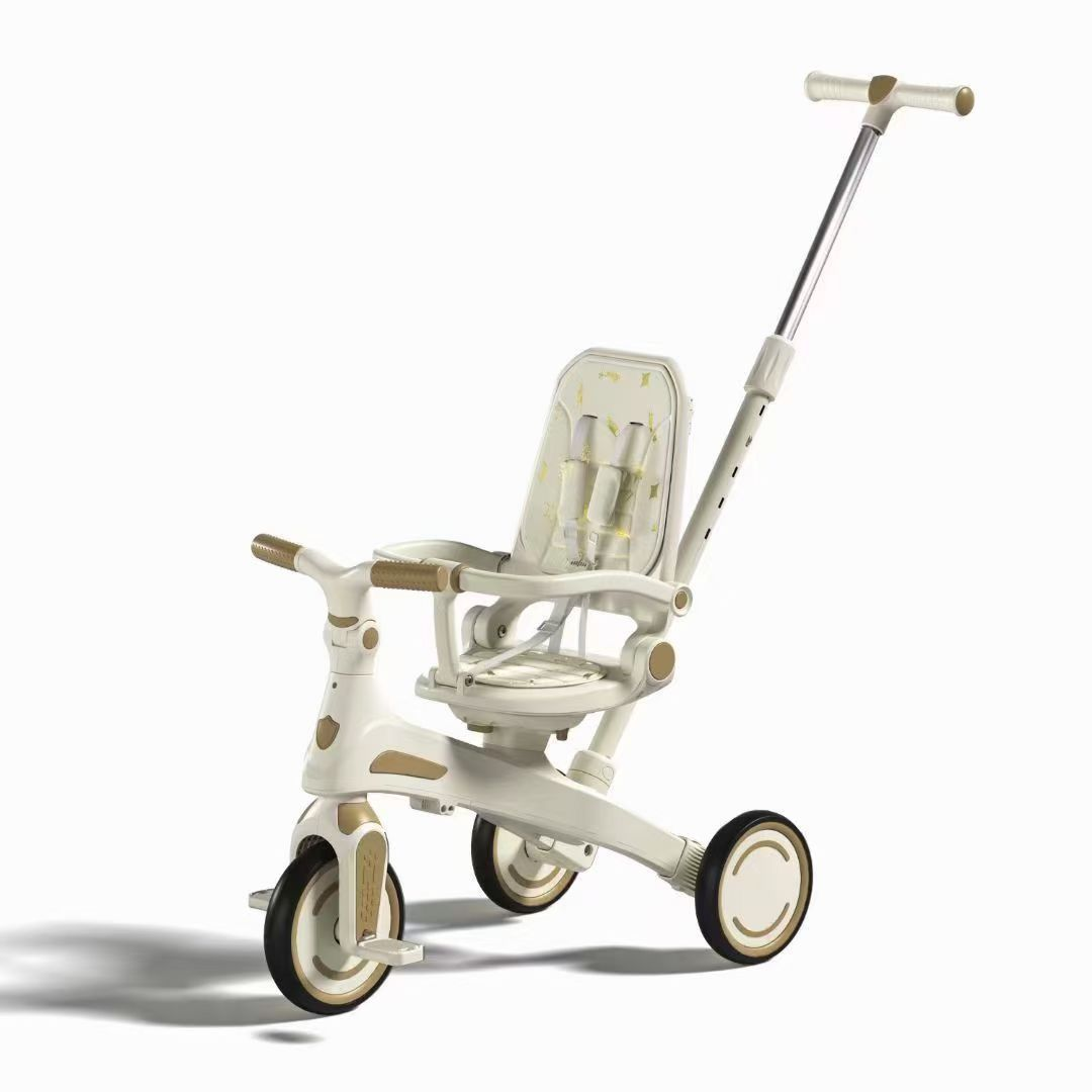 3 în 1 – Cărucior, tricicletă și bicicletă de echilibru