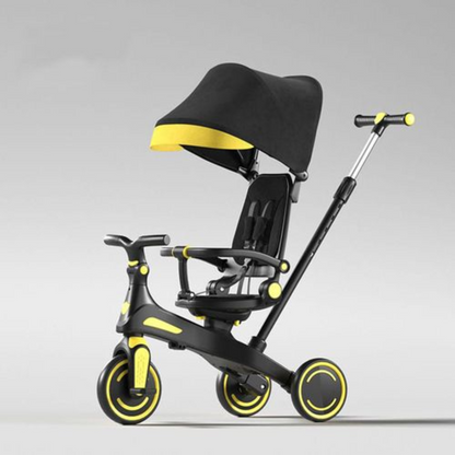 3 în 1 – Cărucior, tricicletă și bicicletă de echilibru