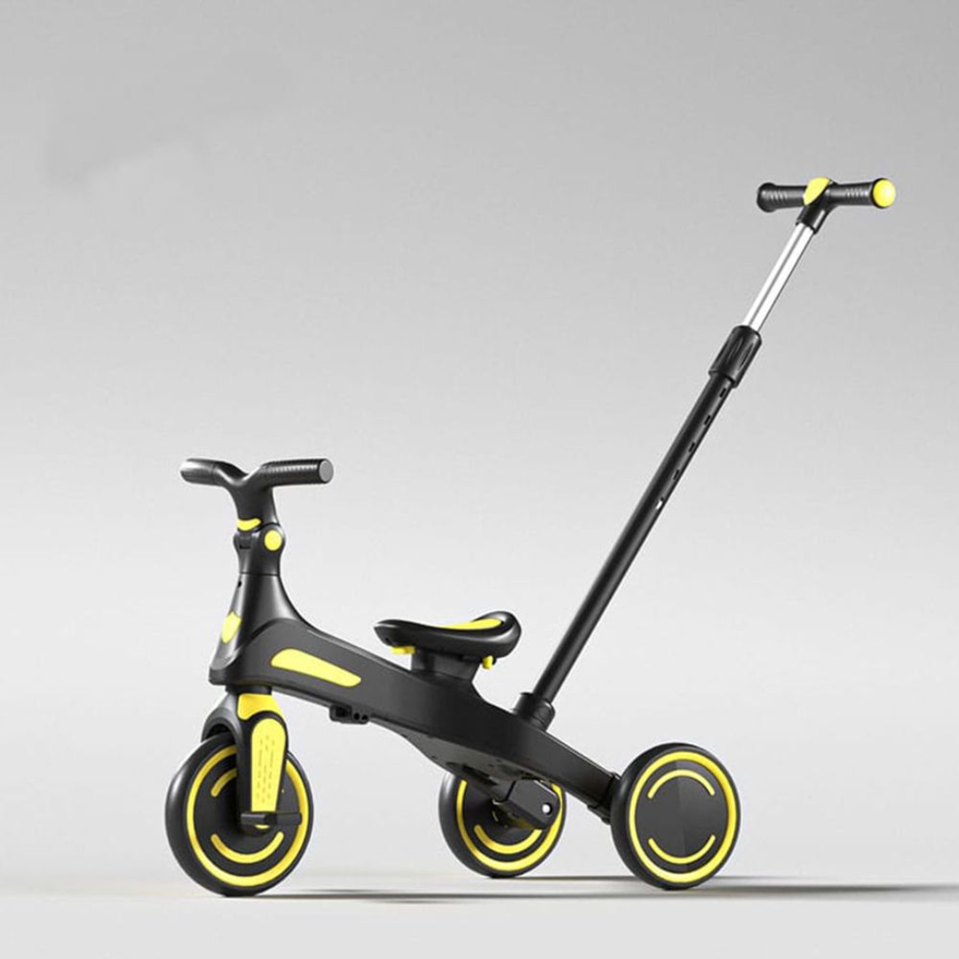 3 în 1 – Cărucior, tricicletă și bicicletă de echilibru