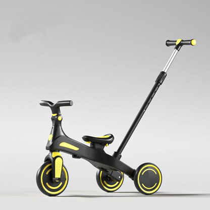 3 în 1 – Cărucior, tricicletă și bicicletă de echilibru