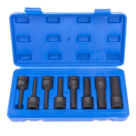 Set de 8 hexagoane parțial forjate