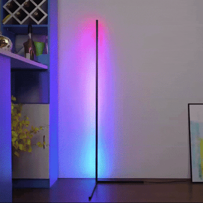 Iluminare de colț cu LED RGB