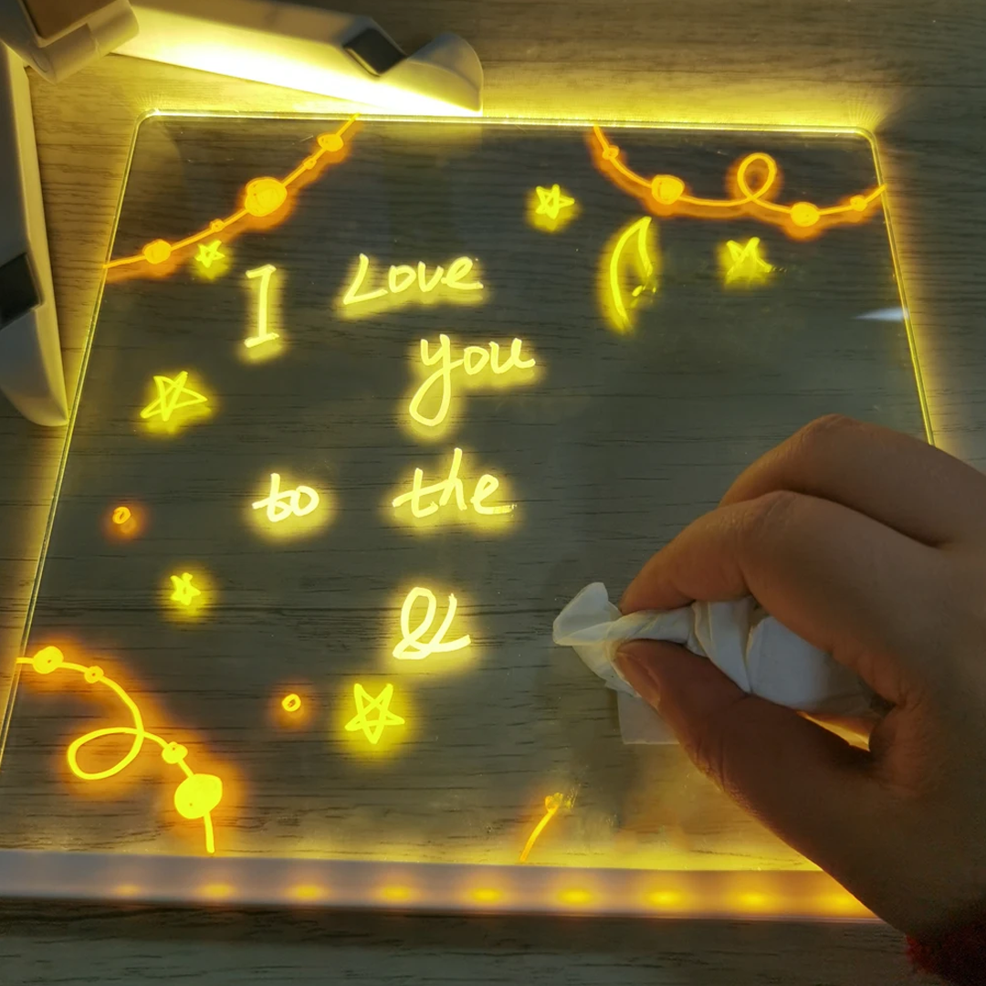 Placă LED pentru note colorate