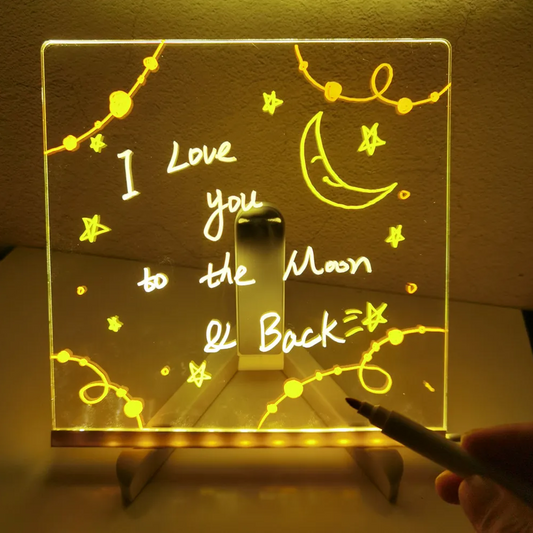 Placă LED pentru note colorate