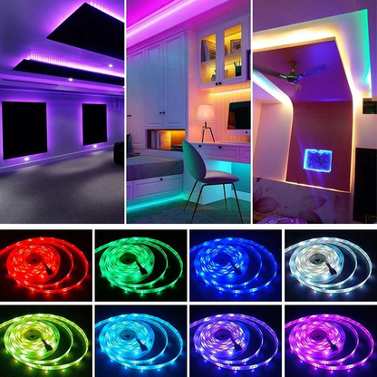 Set benzi led cu control inteligent 10/15/20 m model 5050