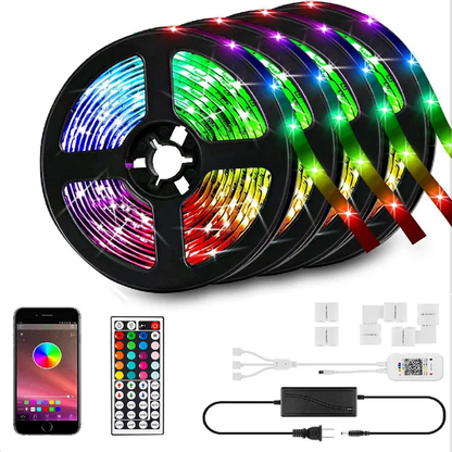 Set benzi led cu control inteligent 10/15/20 m model 5050