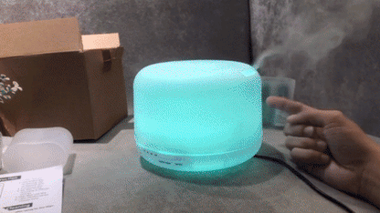 Umidificator de aer 4 ÎN 1, lampă, difuzor de parfum și aromoterapie 500 ML