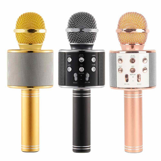 KARAOKE microfon și difuzor bluetooth