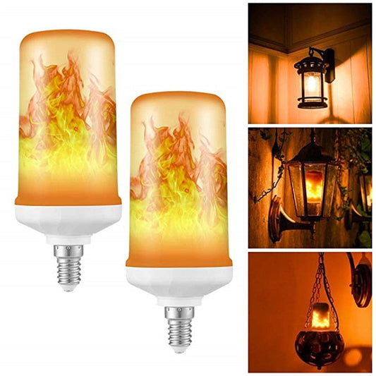 Bec led - imitatie flacara/foc
