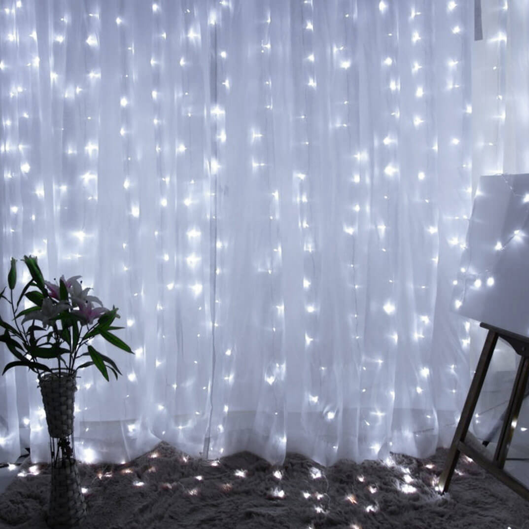 Perdea luminoasă, lumină LED